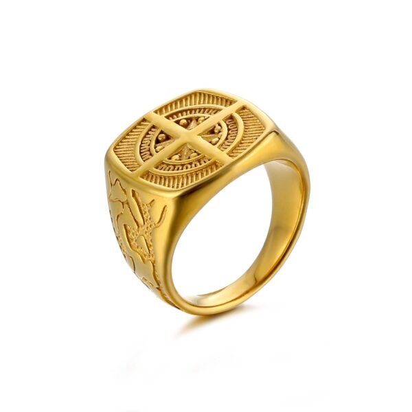 Compass Ring (Gold)