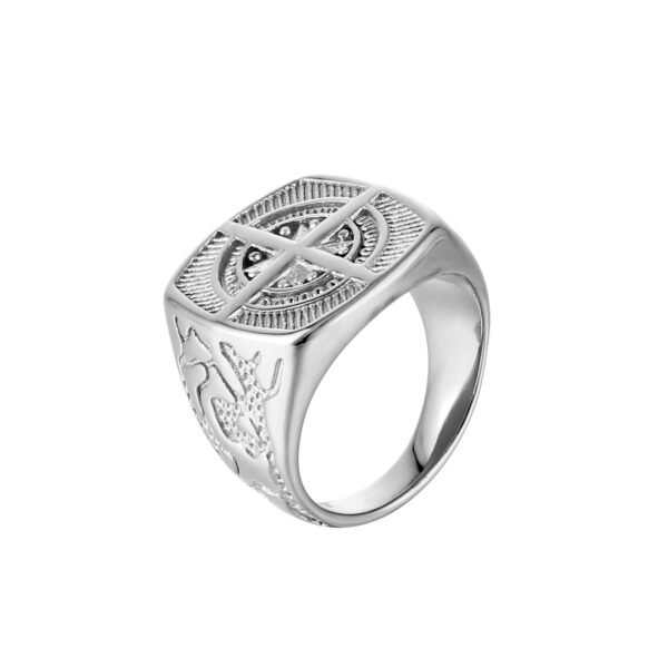 Compass Ring (Silver)