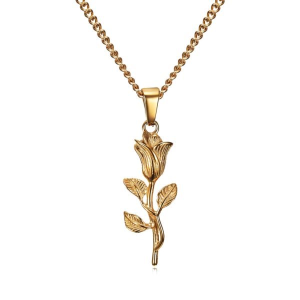 Rose Pendant (Gold)