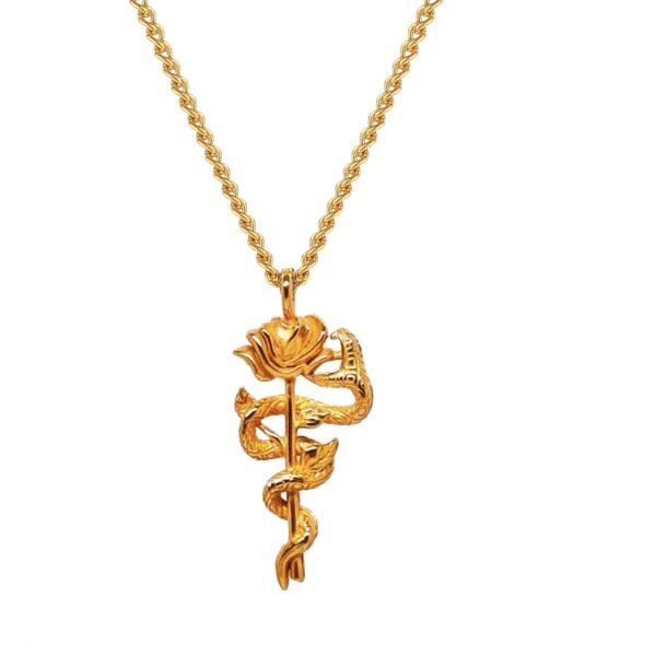 Serpent&Rose (Gold)